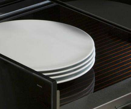 Warming plates and drawers