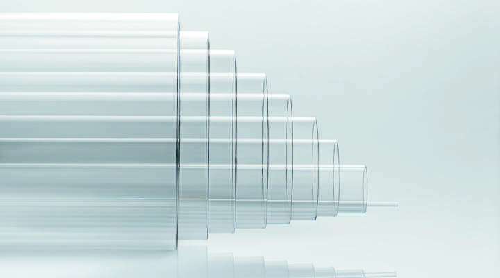 A range of DURAN® borosilicate glass tubing
