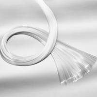 Looped bundle of flexible PURAVIS® glass optical fibers 