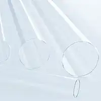 Four samples of DUROBAX® clear glass tubing