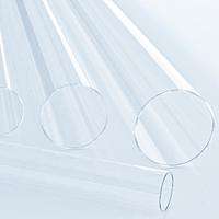 Four samples of DUROBAX® clear glass tubing