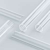 A selection of SCHOTT 8347 glass tubing of different sizes