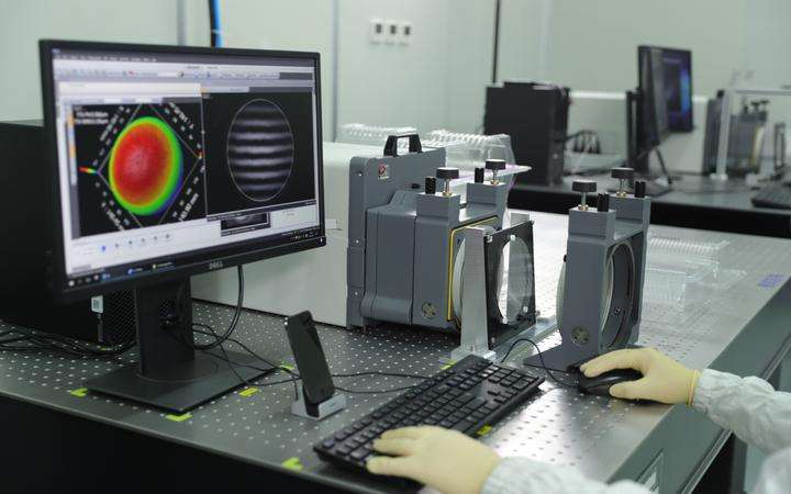Production site of Zhejiang Crystal-SCHOTT Optical Technology Co., Ltd