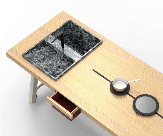 Second jury prize: Cooking Table II by Moritz Putzier, Germany.