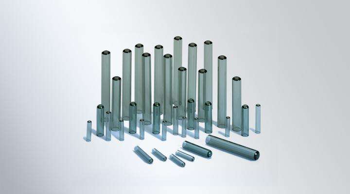 Large range of glass tubes for the protection of RFID transponders