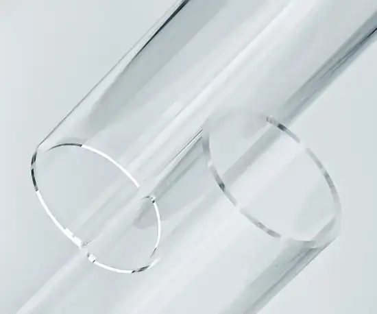 高い熱膨張性を持つ材料用の密封ガラス管