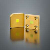 Two Static Ceramic Laser Phosphor Converters by SCHOTT