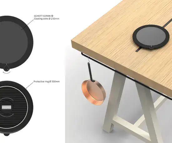 Second jury prize: Cooking Table II by Moritz Putzier, Germany