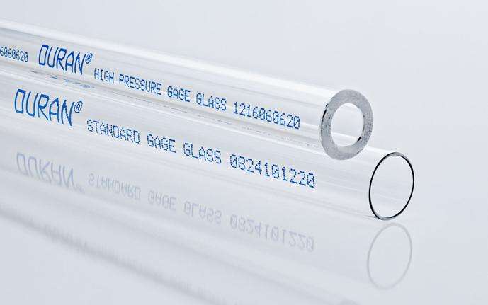 SCHOTT high pressure and Standard Tubular Gage Glass tubes