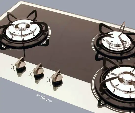 Vidros para cooktops a gás