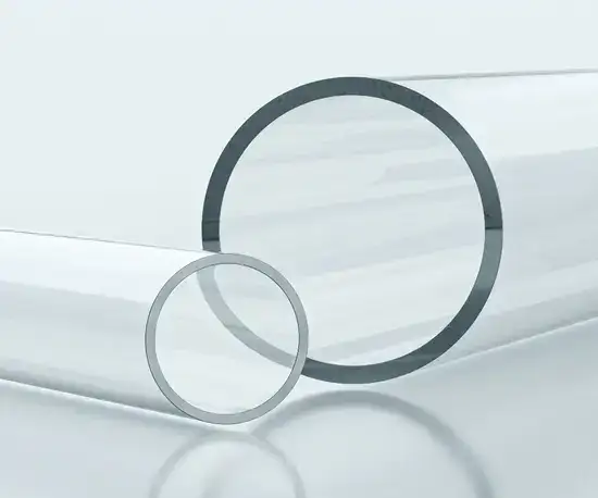 Sealing glass tubing for molybdenum
