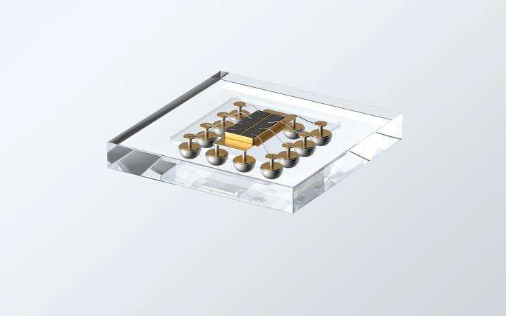 MEMs component with glass packaging featuring SCHOTT FLEXINITY® wafers