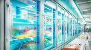 Sistemas de puerta de vidrio para congeladores